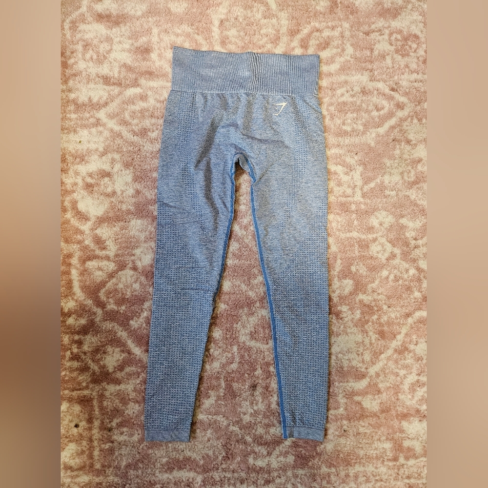 Light Blue GymShark Leggings - Size Medium